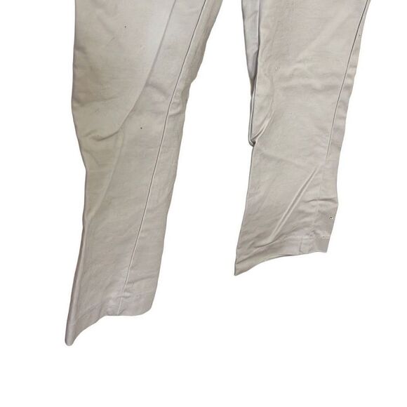 Willi Smith Cotton Blend Cropped Khaki Pants - Picture 3 of 7
